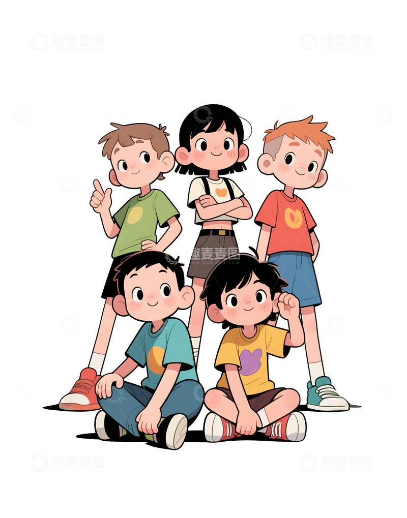 高清大图下载【趣麦麦图】可爱的小孩1