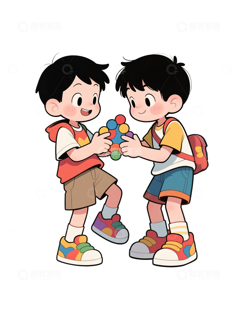 高清大图下载【趣麦麦图】61儿童节小孩5