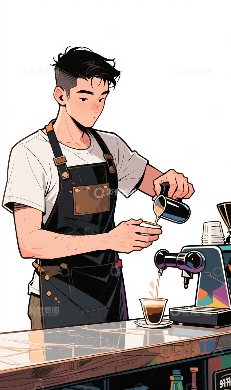 高清大图下载【趣麦麦图】漫画咖啡师17