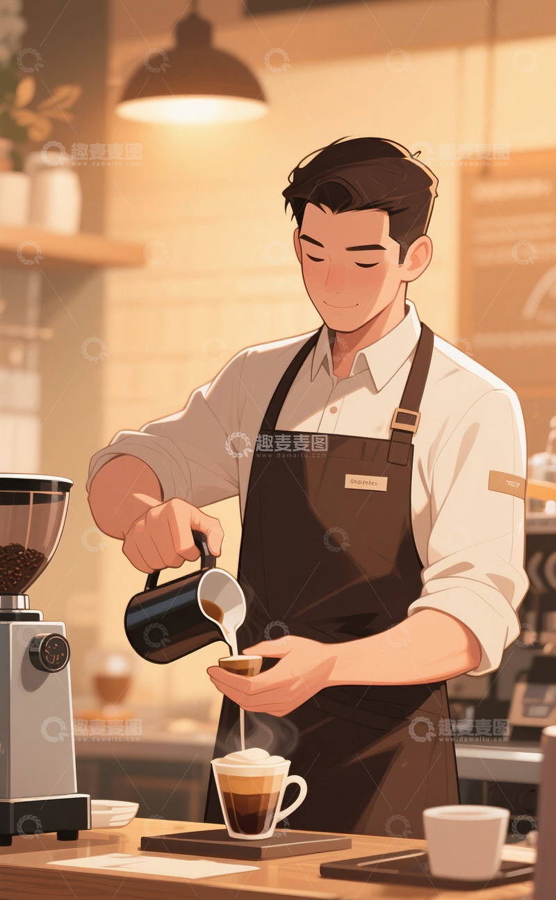 高清大图下载【趣麦麦图】漫画咖啡师10