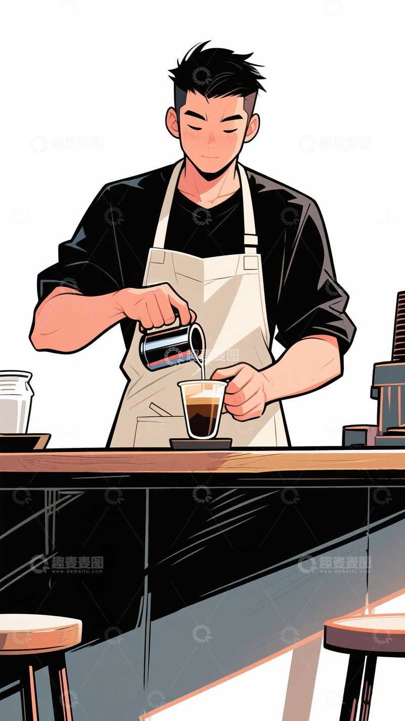 高清大图下载【趣麦麦图】漫画咖啡师15