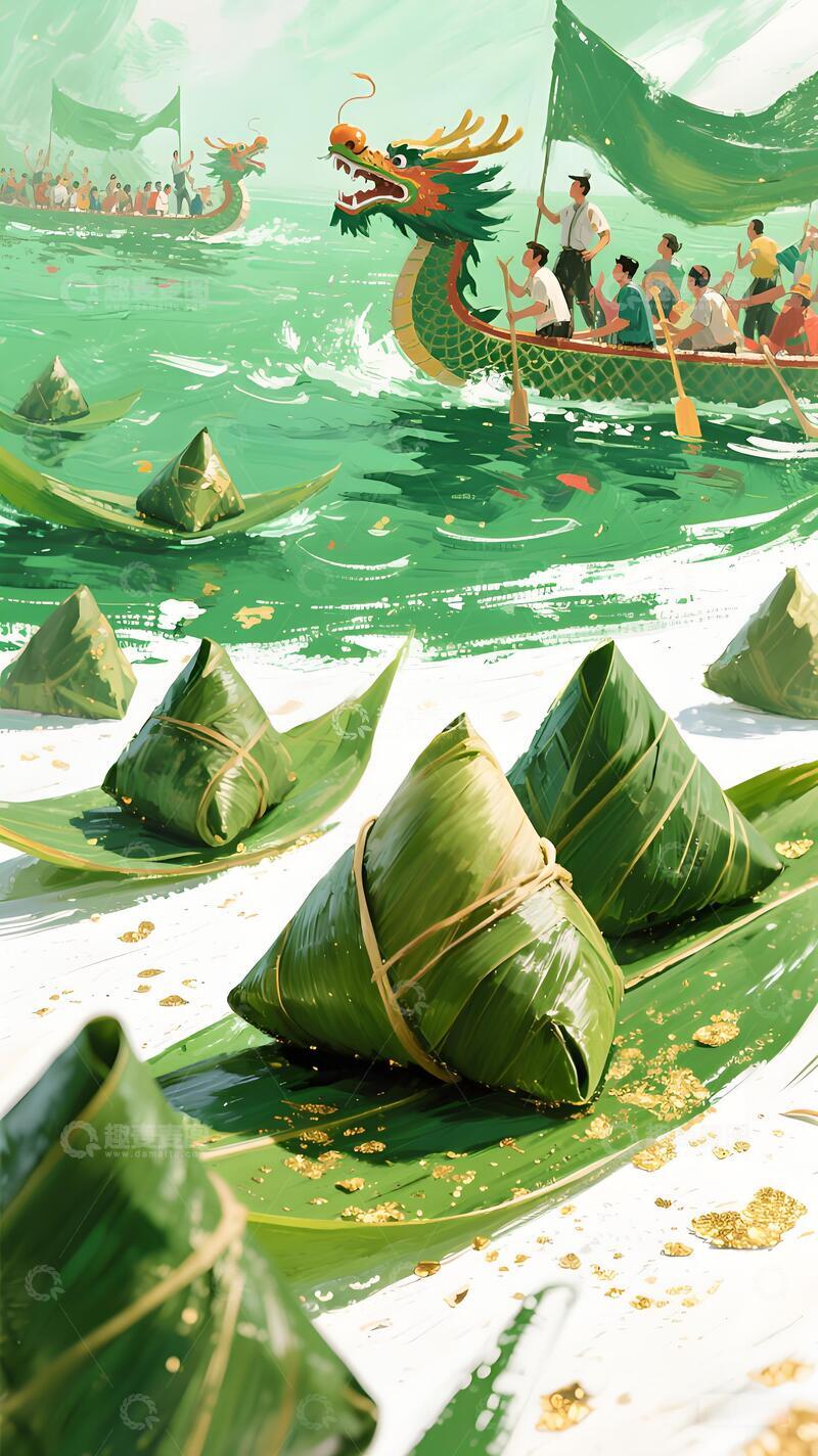 高清大图下载【趣麦麦图】端午节海报154