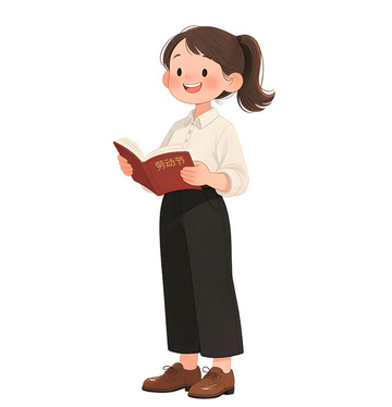 可爱教师绘画