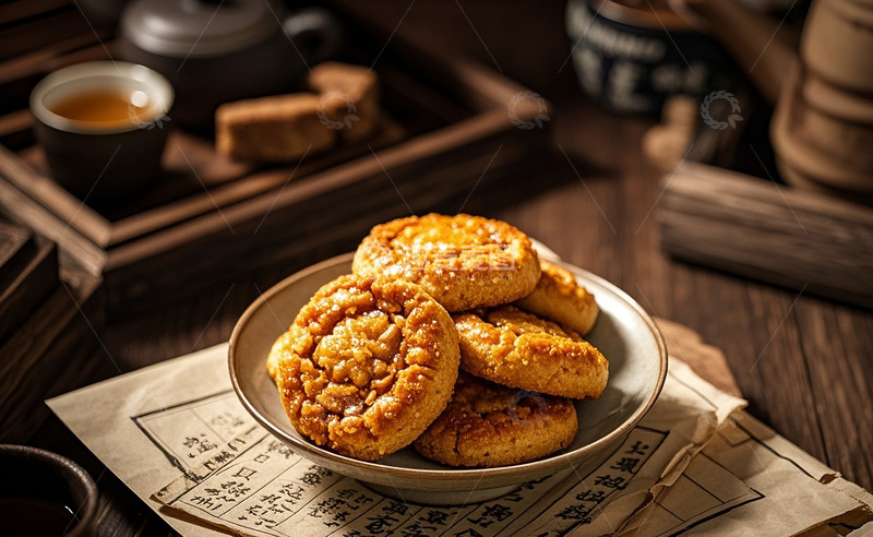 高清大图下载【趣麦麦图】鸡仔饼2