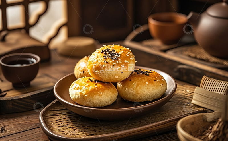 高清大图下载【趣麦麦图】黄山小烧饼4