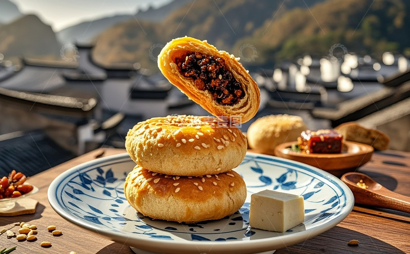 高清大图下载【趣麦麦图】黄山小烧饼6