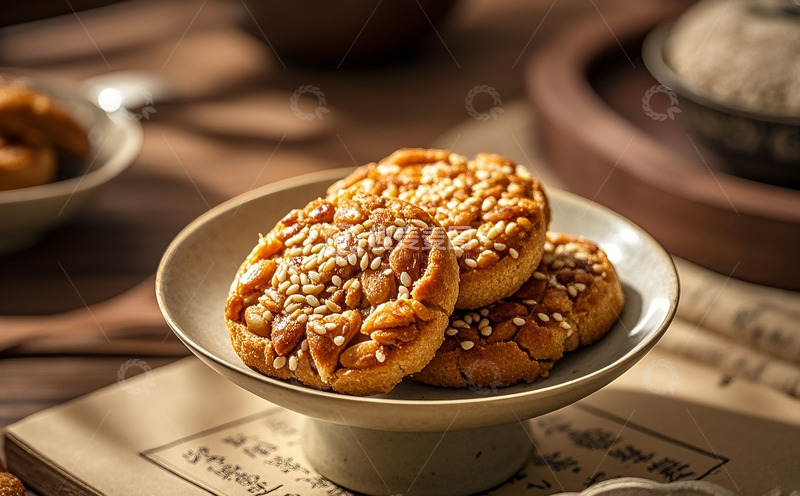 高清大图下载【趣麦麦图】鸡仔饼4