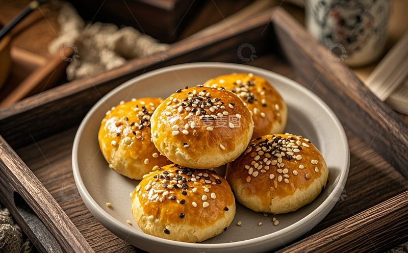 高清大图下载【趣麦麦图】黄山小烧饼9