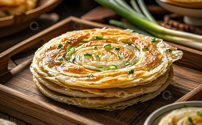 高清大图下载【趣麦麦图】葱油饼2