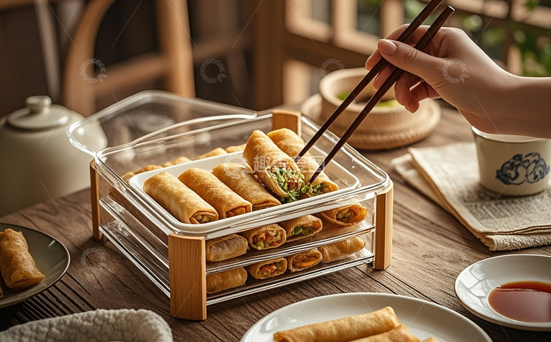 高清大图下载【趣麦麦图】炸春卷5