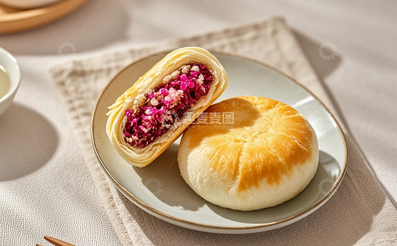 高清大图下载【趣麦麦图】鲜花饼4