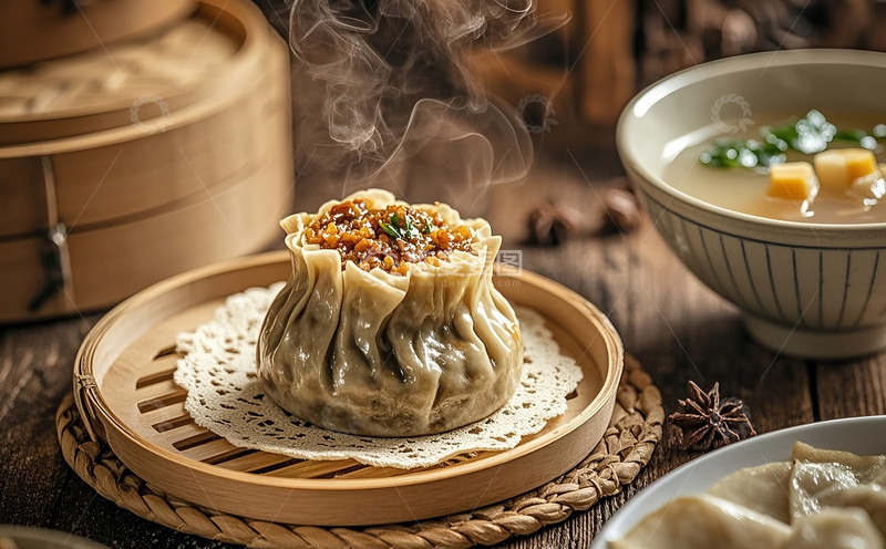 高清大图下载【趣麦麦图】烧麦1