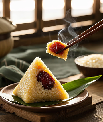 端午节粽子场景照片