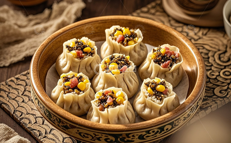 高清大图下载【趣麦麦图】烧麦2