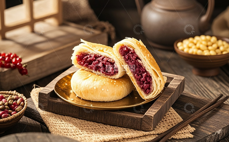 高清大图下载【趣麦麦图】鲜花饼5