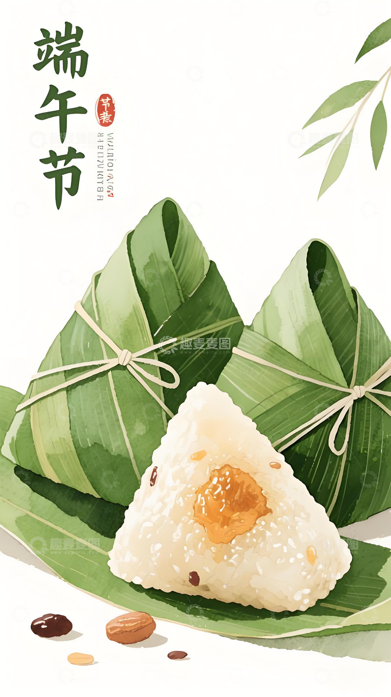 高清大图下载【趣麦麦图】端午节海报197