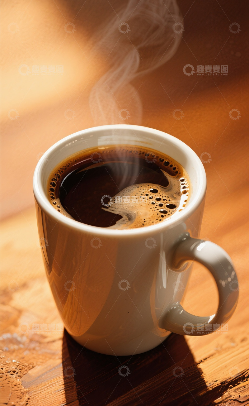 高清大图下载【趣麦麦图】热咖啡