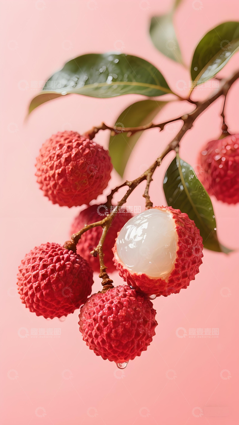 高清大图下载【趣麦麦图】水润荔枝特写摄影11