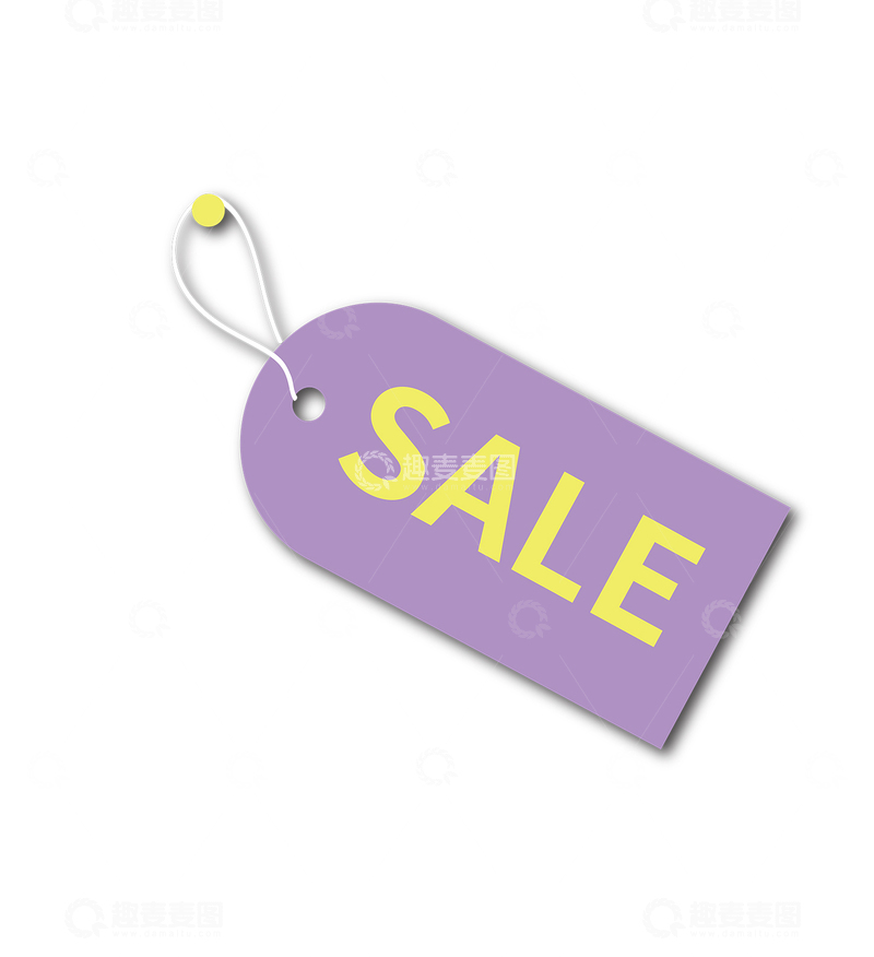 源文件下载【趣麦麦图】促销标签sale