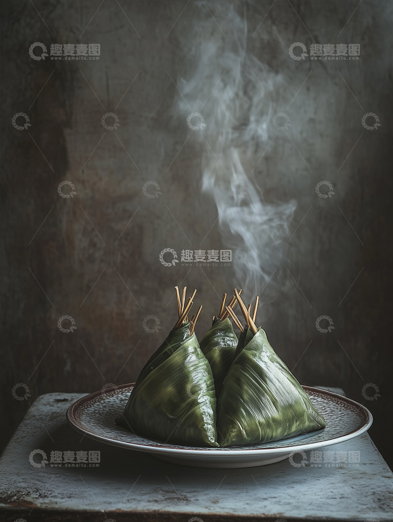 高清大图下载【趣麦麦图】美食篇&mdash;&mdash;粽子10