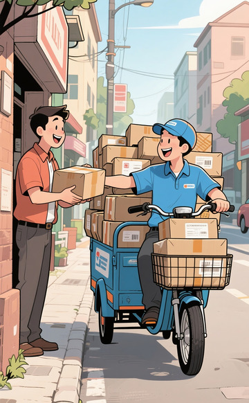 勤奋的快递员5