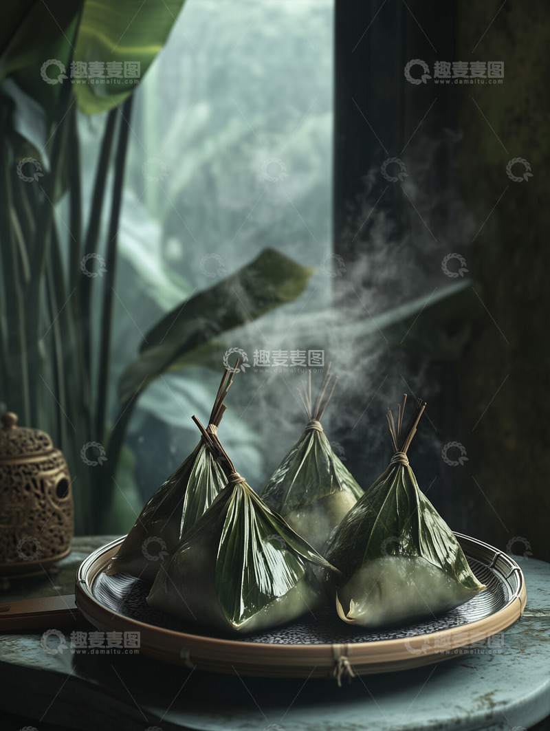 高清大图下载【趣麦麦图】美食篇&mdash;&mdash;粽子19