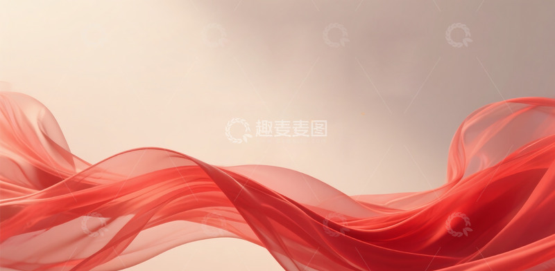 高清大图下载【趣麦麦图】抽象流动布料背景3D渲染20