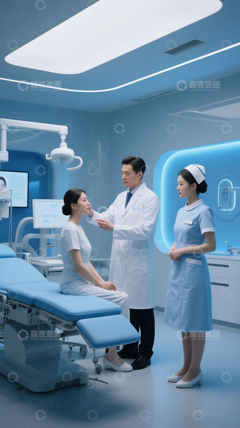 高清大图下载【趣麦麦图】医美医生给客户定制方案2