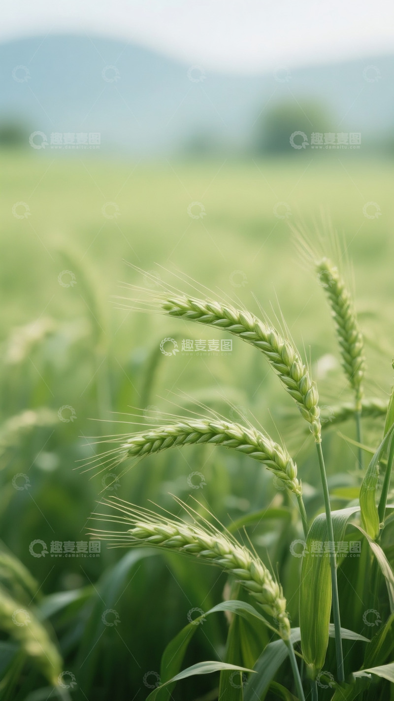 高清大图下载【趣麦麦图】小满海报背景6