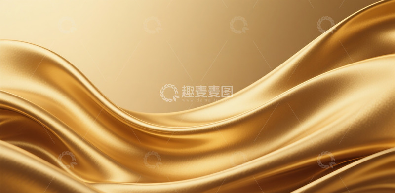 高清大图下载【趣麦麦图】抽象流动布料背景3D15