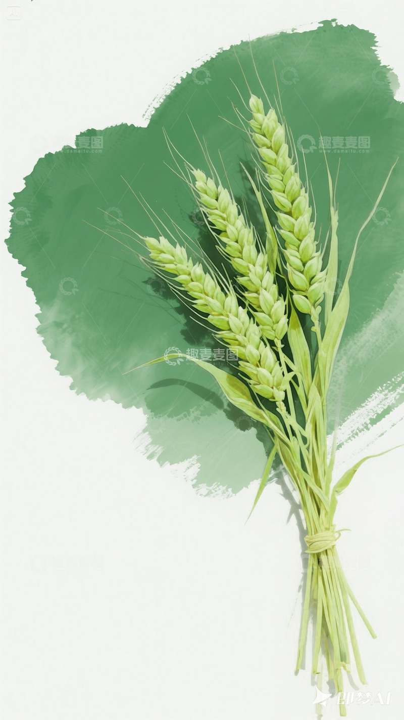 高清大图下载【趣麦麦图】小满海报背景