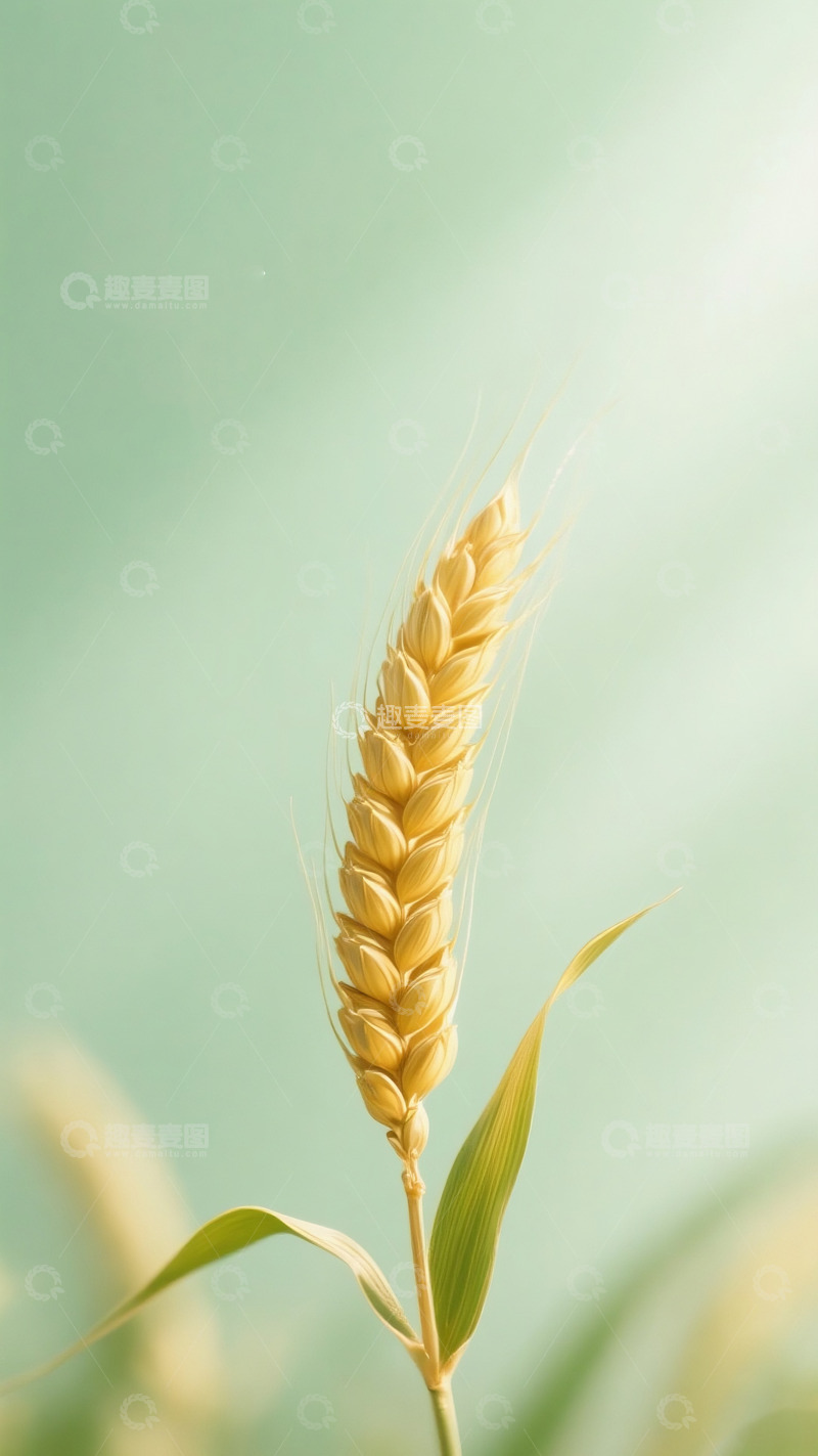 高清大图下载【趣麦麦图】小满海报背景3