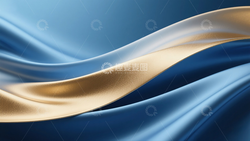 高清大图下载【趣麦麦图】抽象流动布料背景3D9