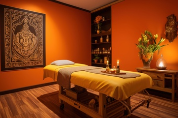 按摩店室内场景