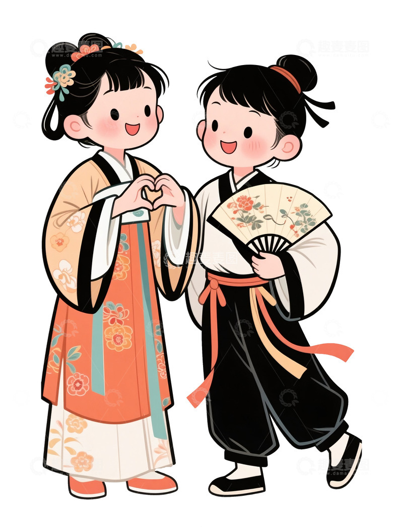 高清大图下载【趣麦麦图】欢乐的小孩2