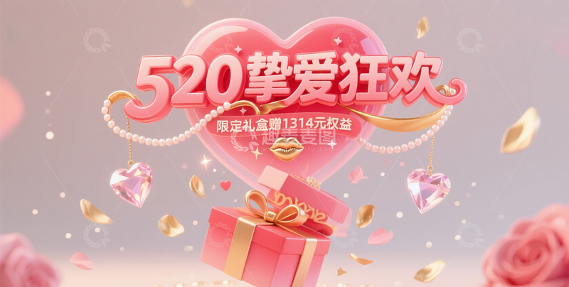 高清大图下载【趣麦麦图】520挚爱狂欢1