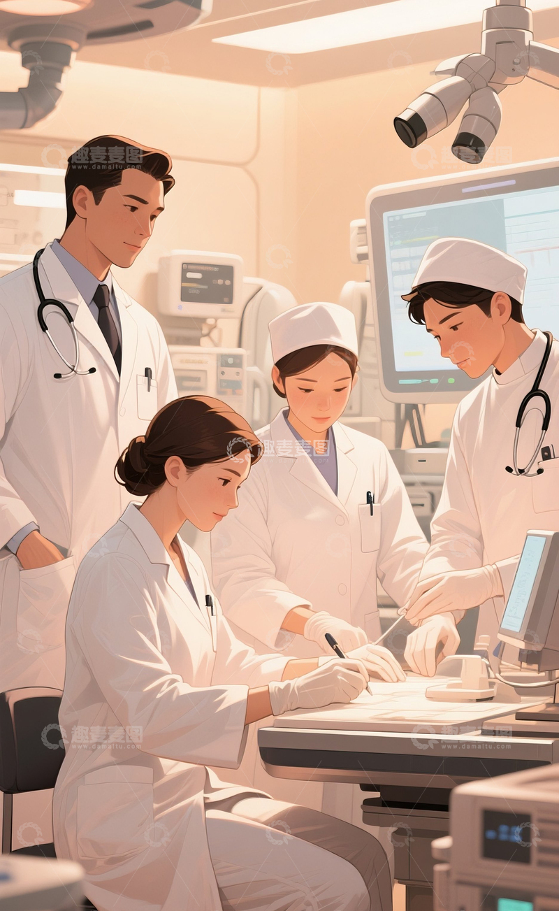 高清大图下载【趣麦麦图】专业的医美团队5