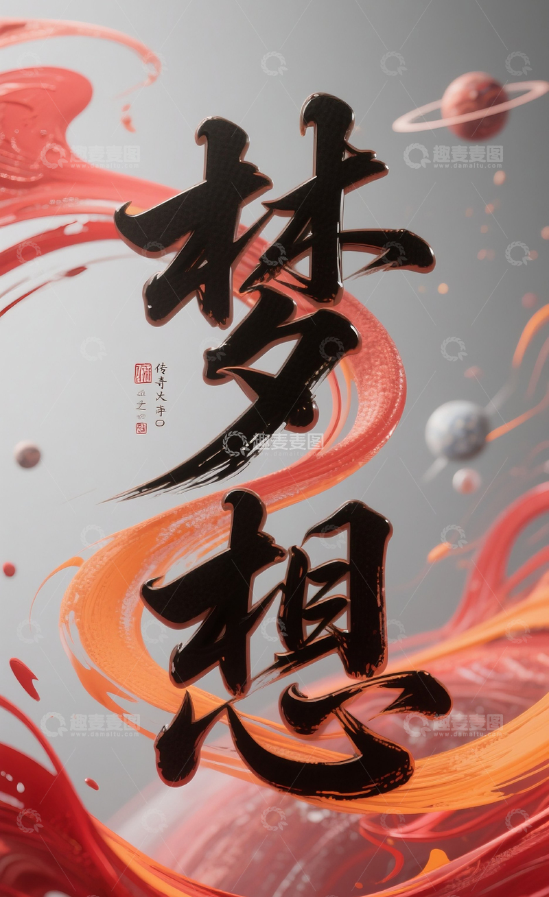 高清大图下载【趣麦麦图】梦想1