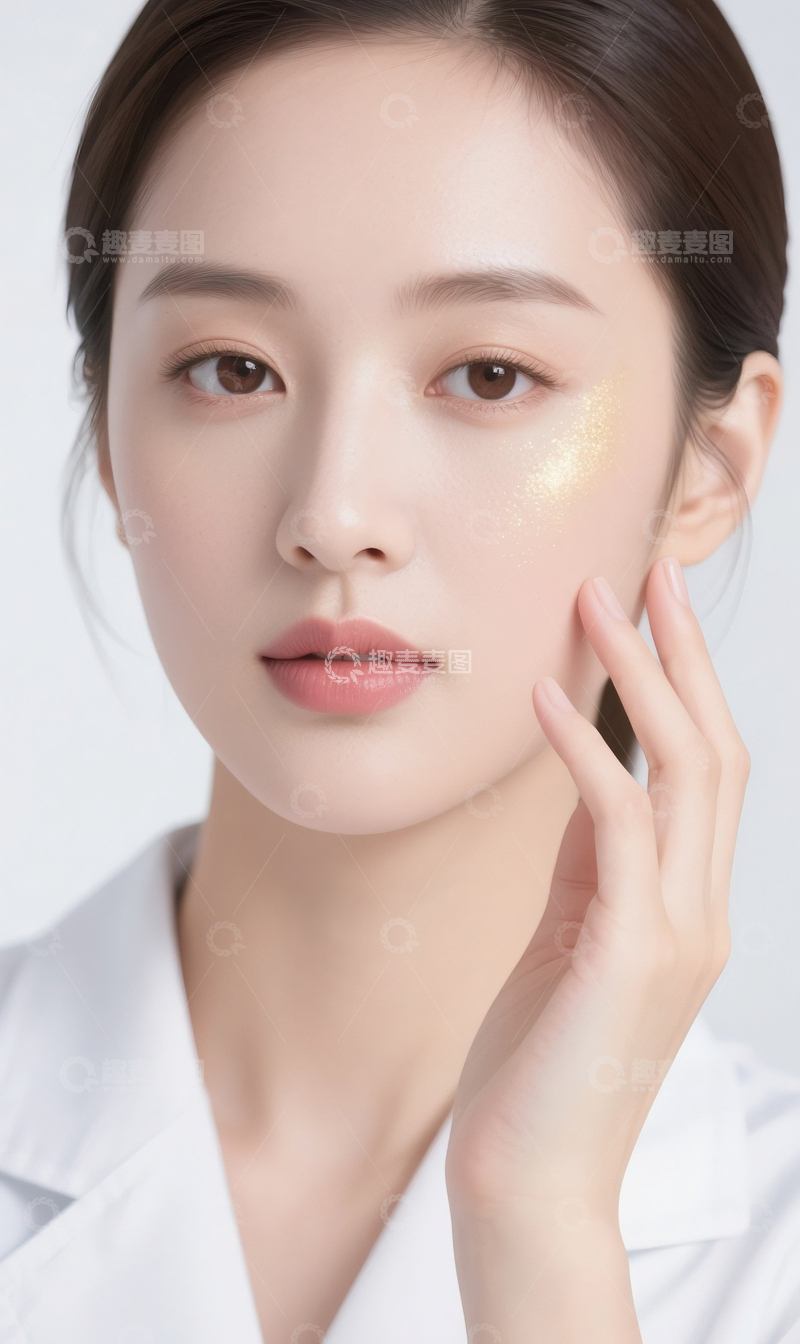 高清大图下载【趣麦麦图】医美形象美女1