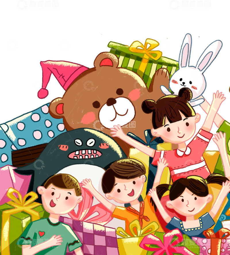 高清大图下载【趣麦麦图】 快乐童年儿童活动