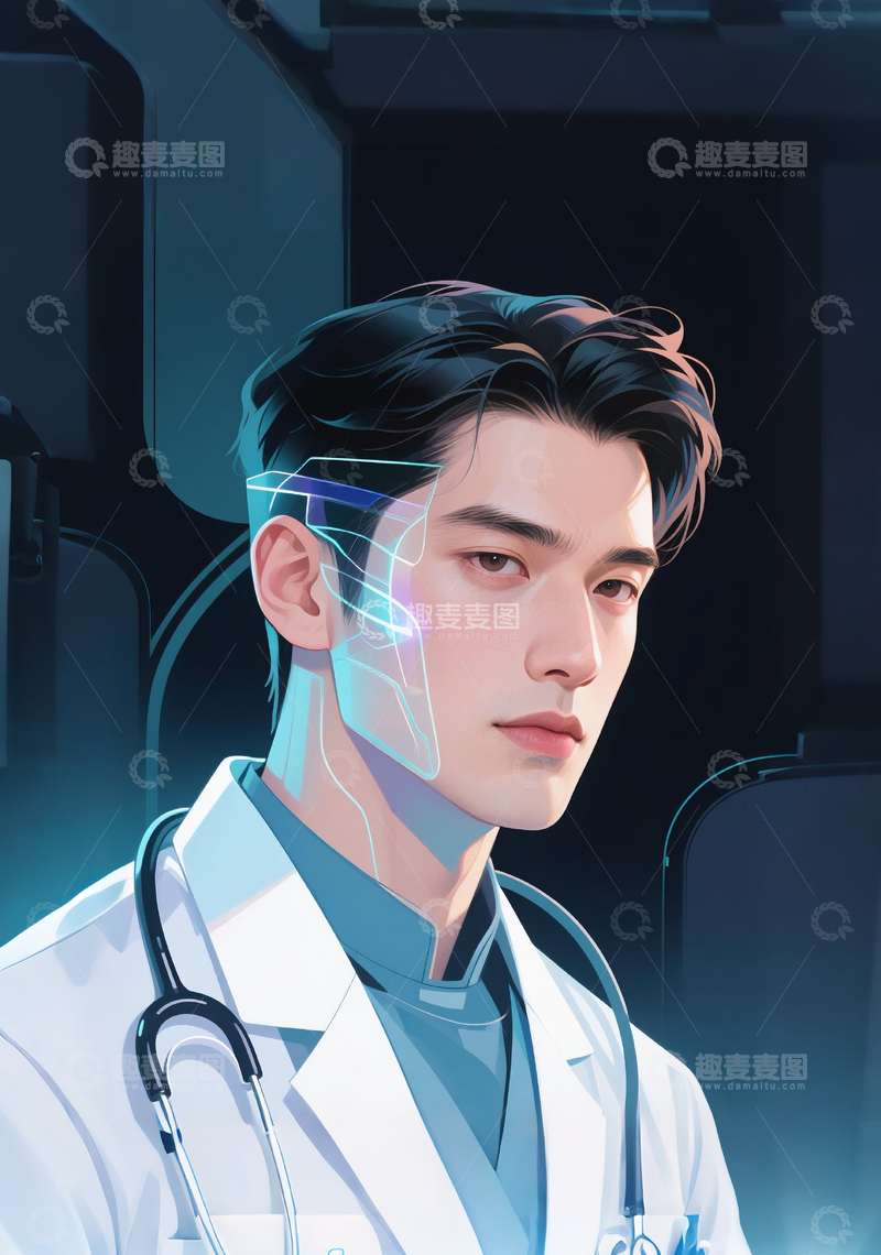 高清大图下载【趣麦麦图】医美整形形象