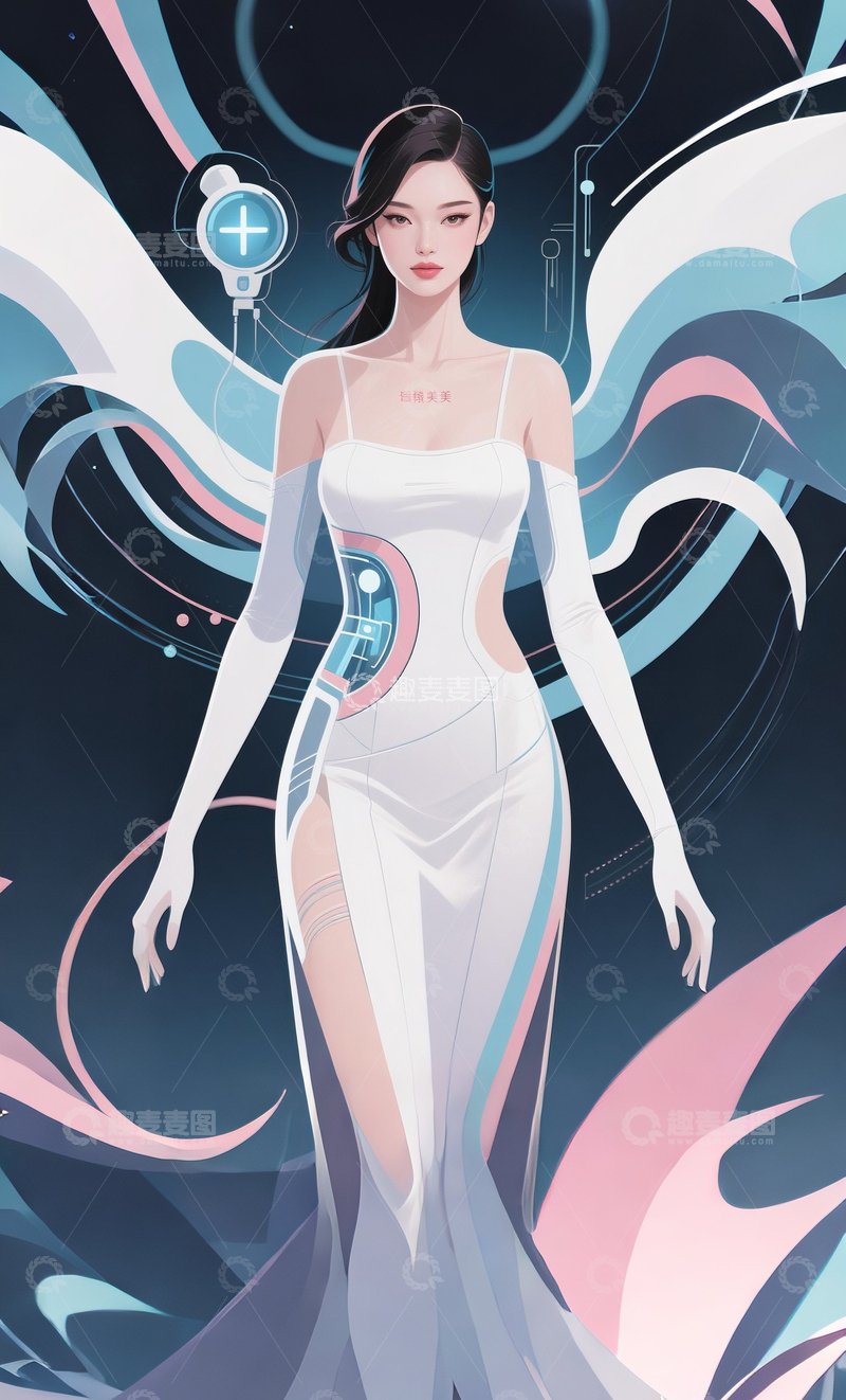 高清大图下载【趣麦麦图】医美整形形象7