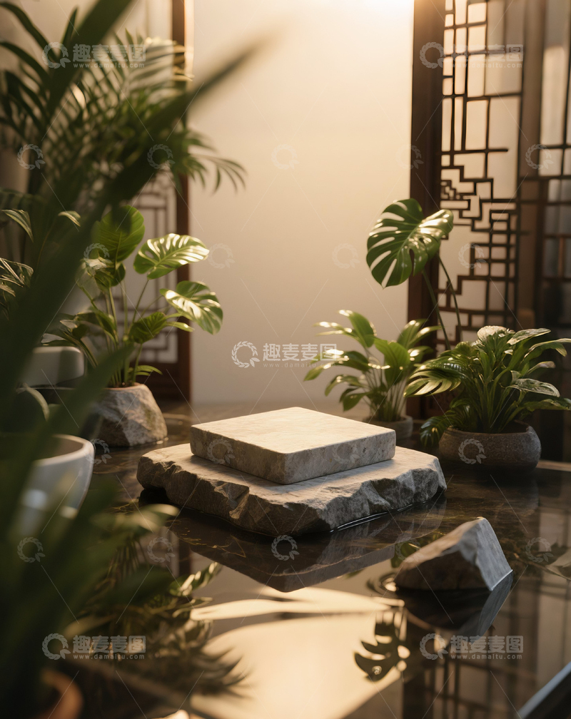 高清大图下载【趣麦麦图】电商场景中式9