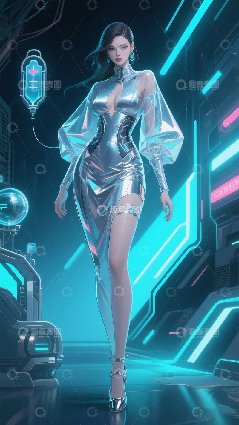 高清大图下载【趣麦麦图】医美整形形象4