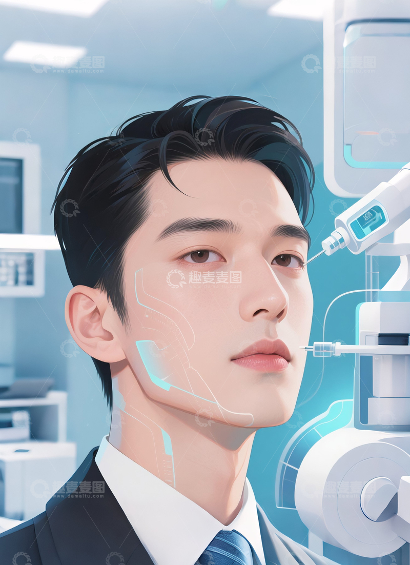 高清大图下载【趣麦麦图】医美整形形象14