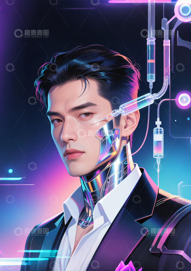 高清大图下载【趣麦麦图】医美整形形象12