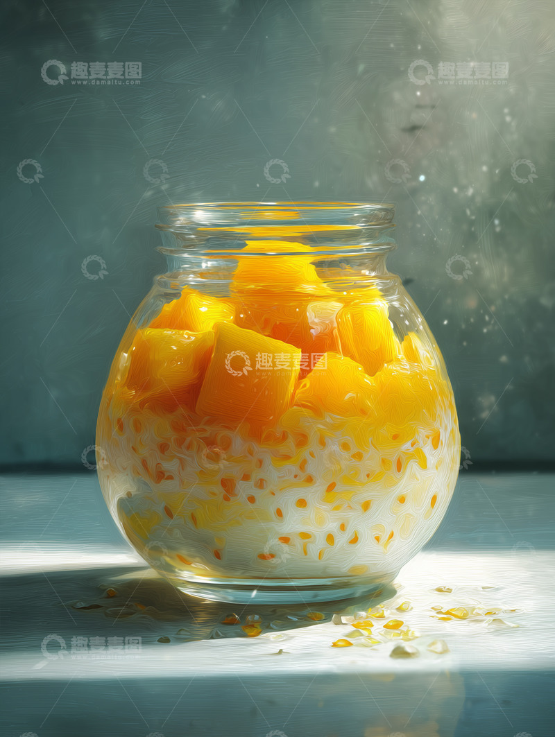 高清大图下载【趣麦麦图】西米露杨枝甘露16