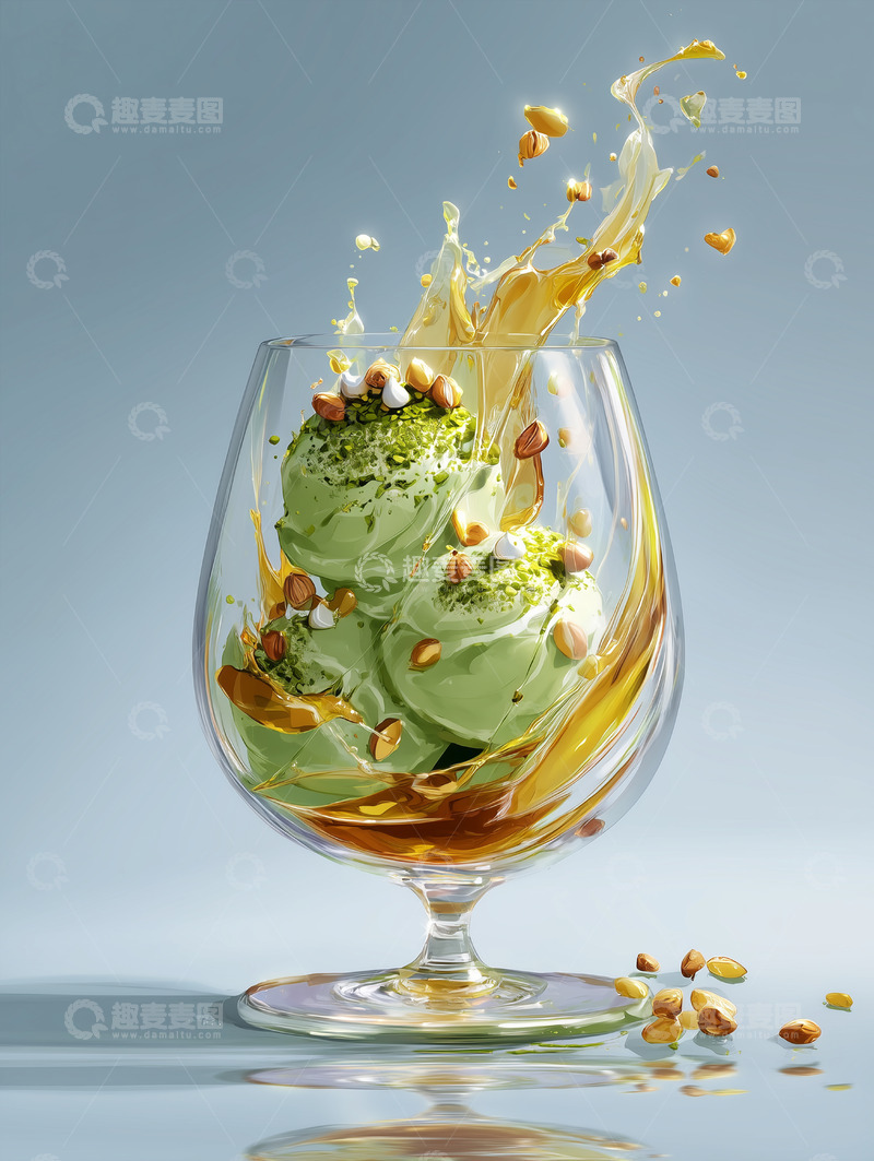 高清大图下载【趣麦麦图】美食篇&mdash;&mdash;冰淇淋甜品13