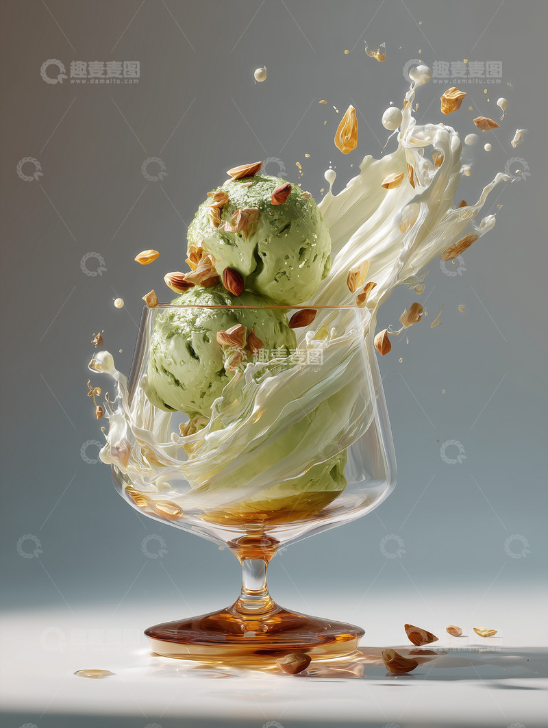 高清大图下载【趣麦麦图】美食篇&mdash;&mdash;冰淇淋甜品21