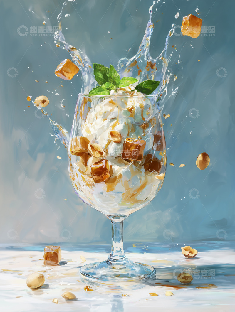 高清大图下载【趣麦麦图】美食篇&mdash;&mdash;冰淇淋甜品27